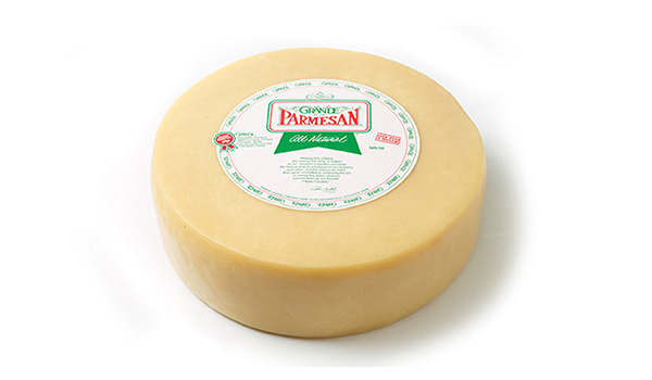 00874-Grande Parmesan Wheel-White Wax Approx. 24lb