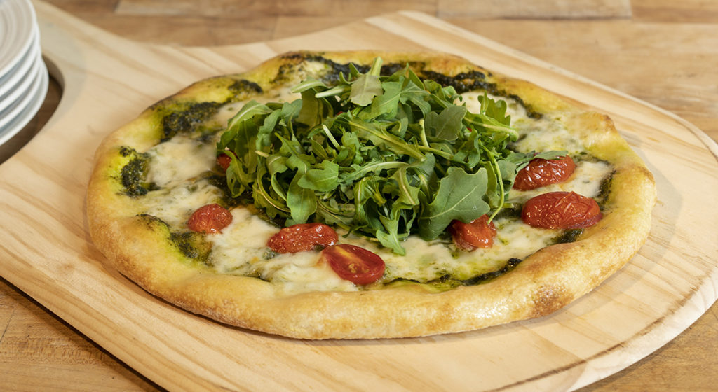 Arugula & Fresh Mozzarella Pizza